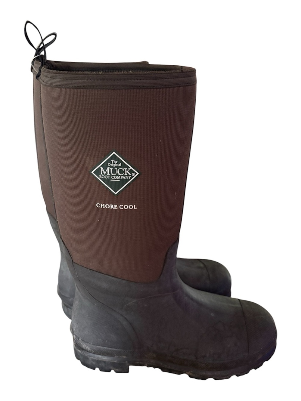 Muck Boot Chore Cool Soft Toe Boot Brown Mens Size 10 Men-11 Women